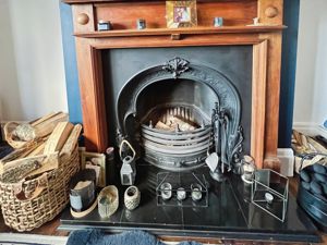 Fireplace- click for photo gallery